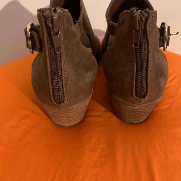 Women’s Open Toe Shoe Booties - Picture 3 of 4